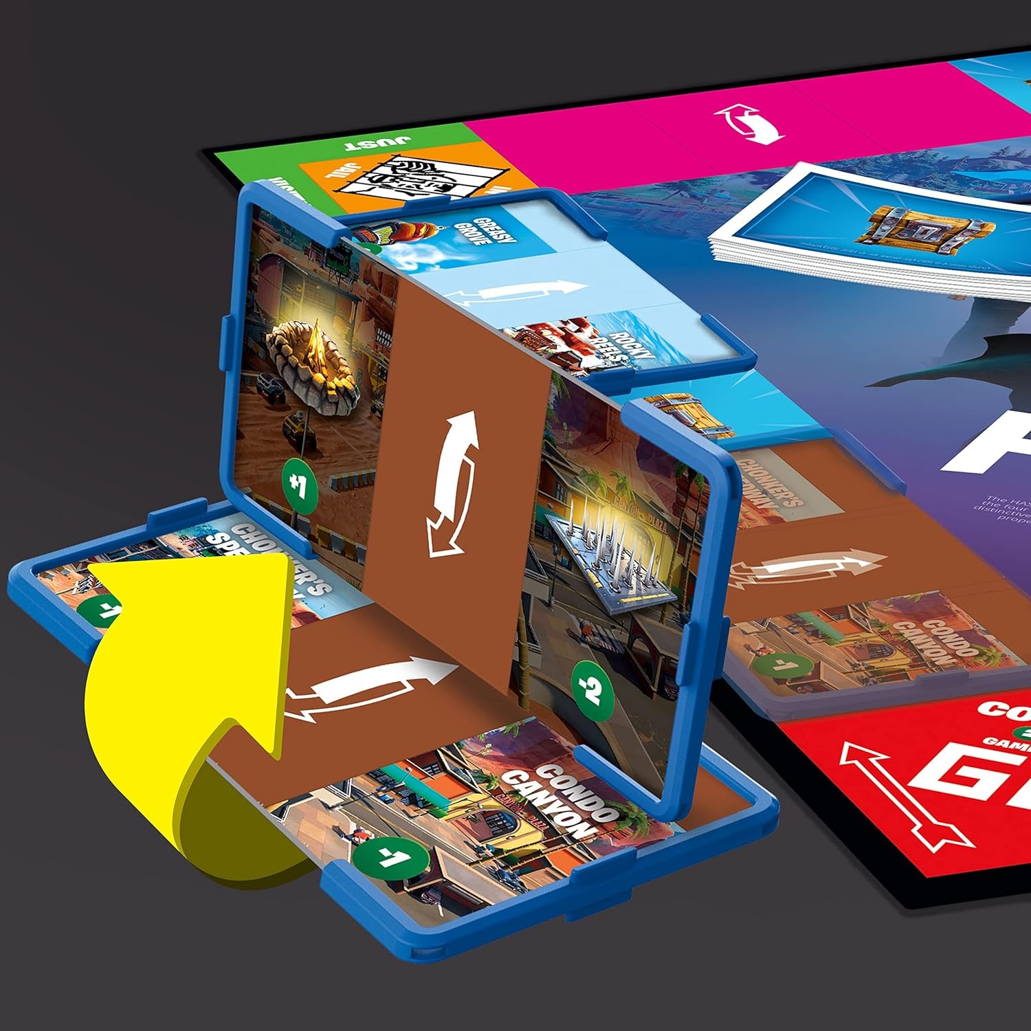 Monopoly Flip Edition: Fortnite Board Game Monopoly Game Inspired by Fortnite