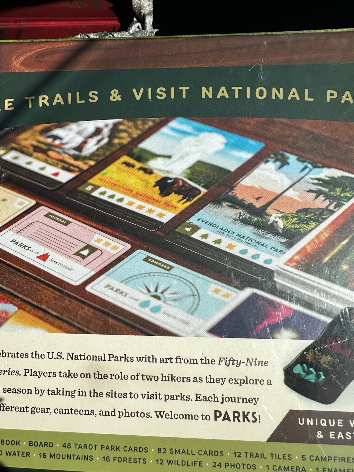 Parks 1st Edition Keymaster Games Fifty- Nine Parks New Sealed Box