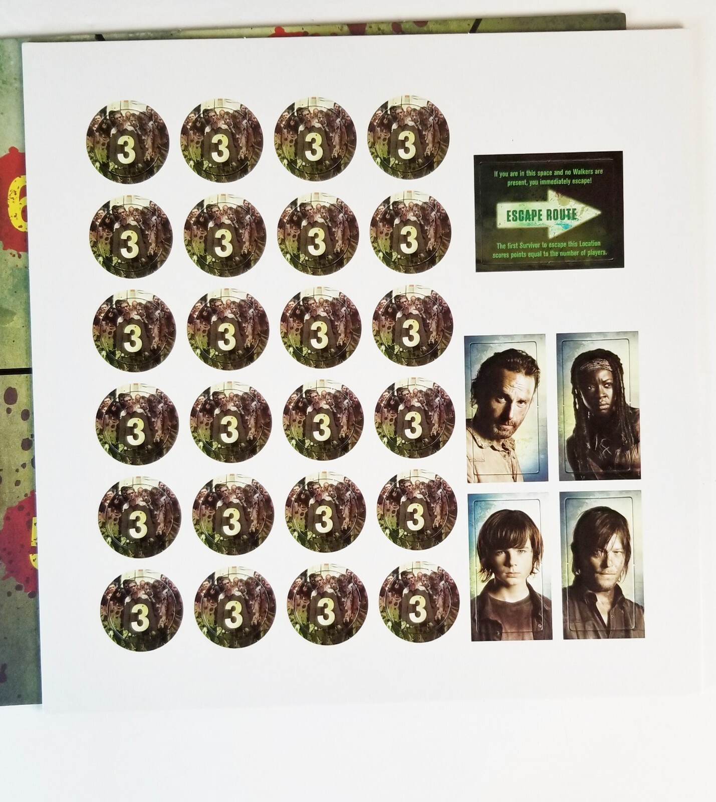 The Walking Dead Don’t Look Back Dice Game New Open Box Cryptozoic 2014