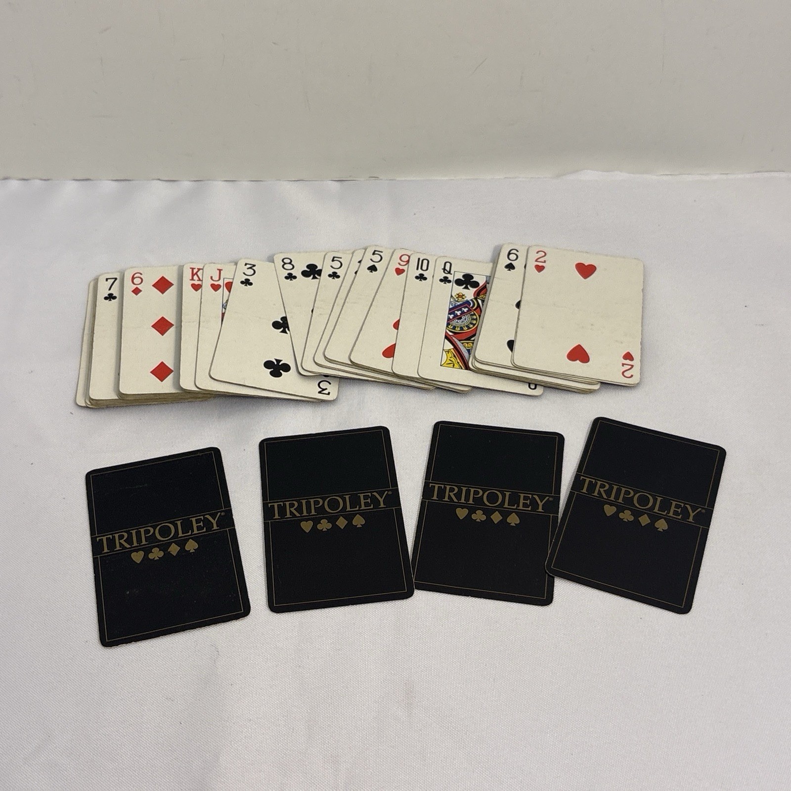 Tripoley 1968 Cadaco No. 300 Special Edition Substitute Chips READ Board Game