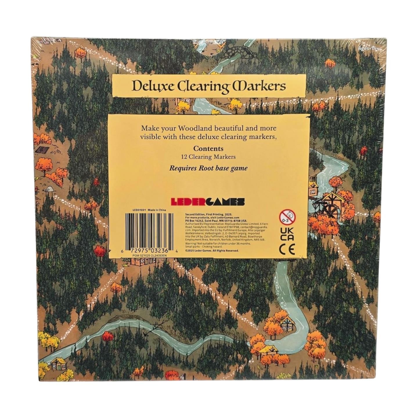 Root: Deluxe Clearing Markers 2nd Edition by Leder Games – SEALED