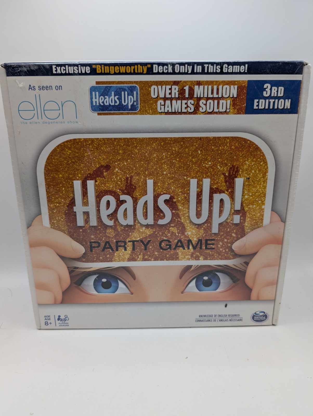 Heads Up! Party Game 3rd Edition an As Seen on Ellen Spinmaster New Sealed