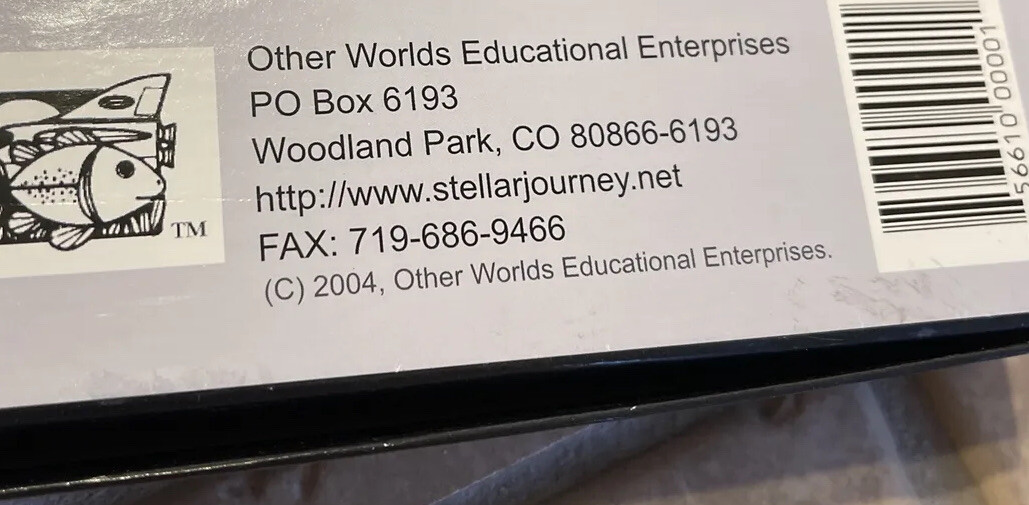 Stellar Journey The Game An Adventure in Space and Time Trivia Science Education