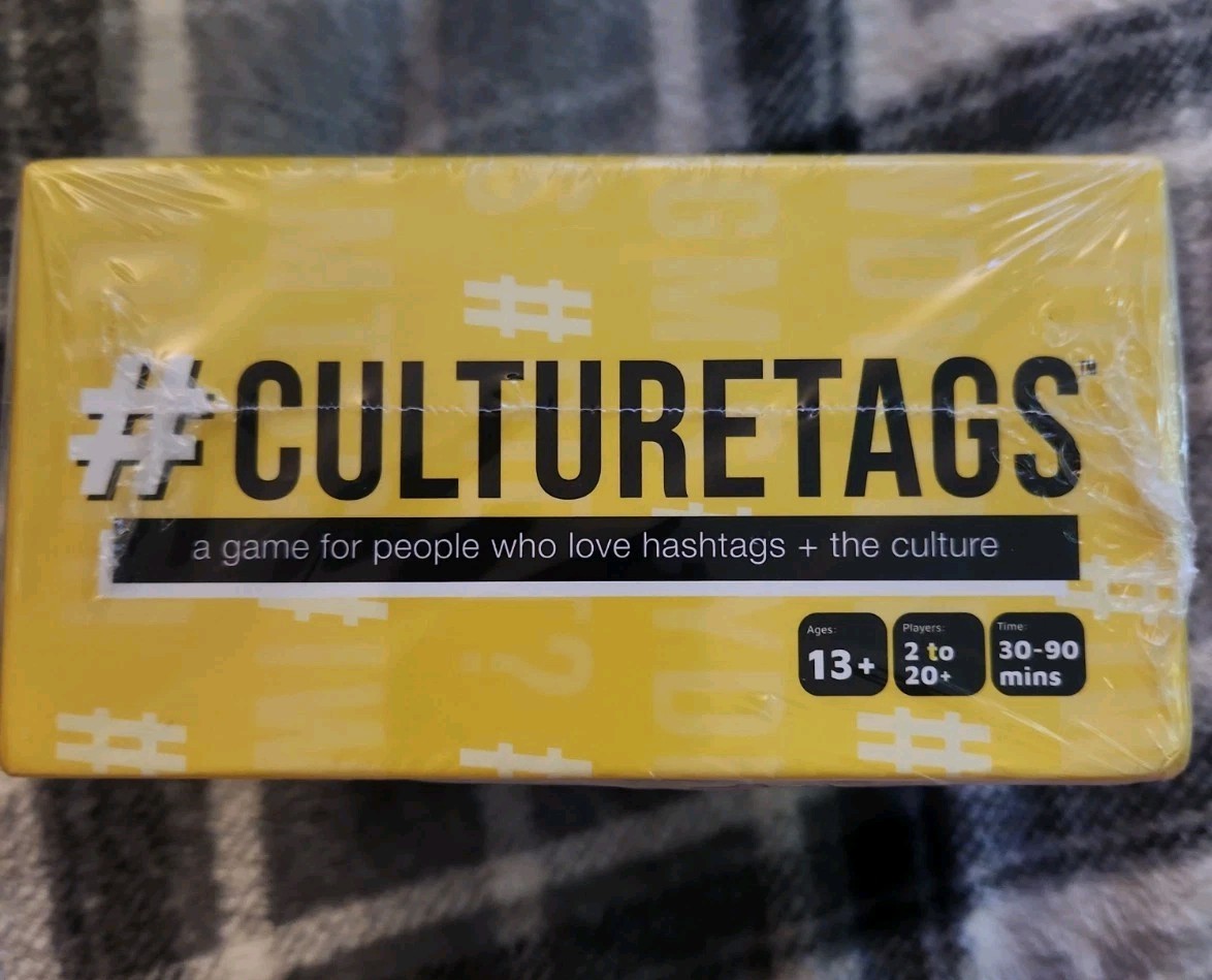 CULTURE TAGS, GAME, Sealed-Brand New sealed #