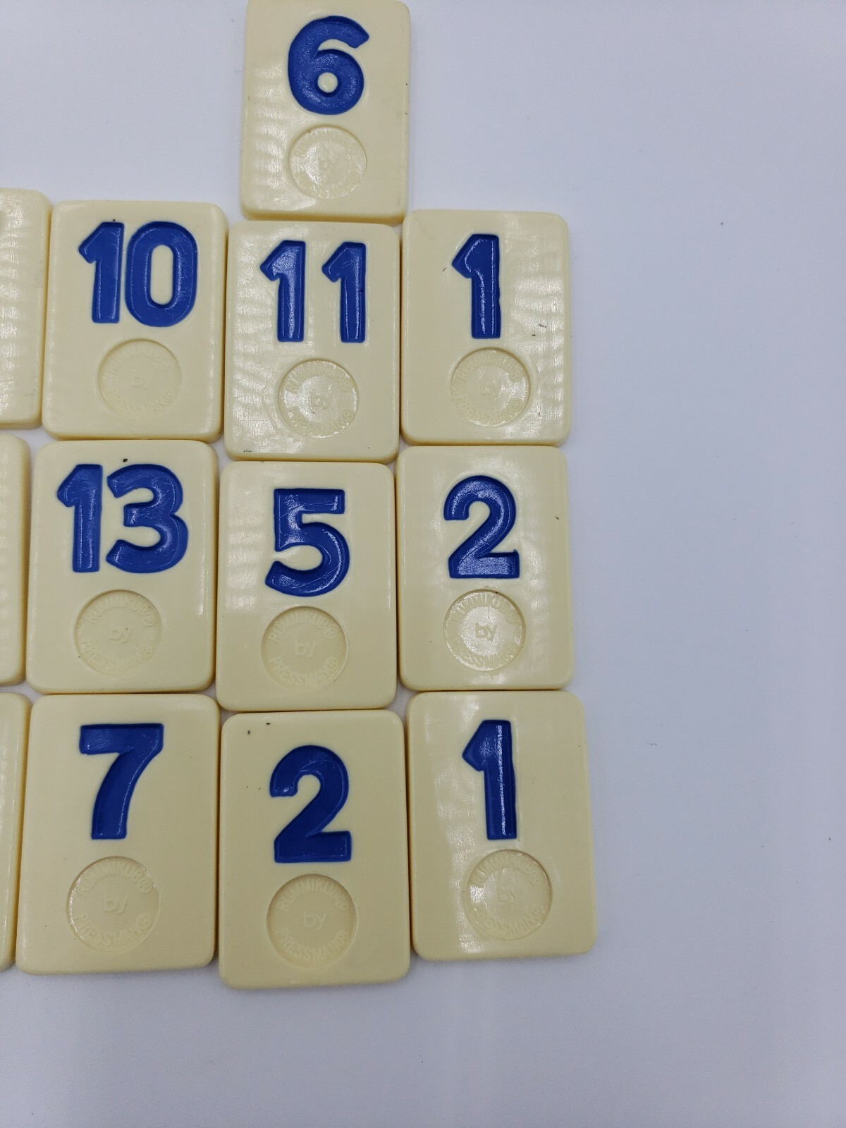 Vintage 1990 Rummikub Replacement Tiles Blue tiles Crafts Crafting