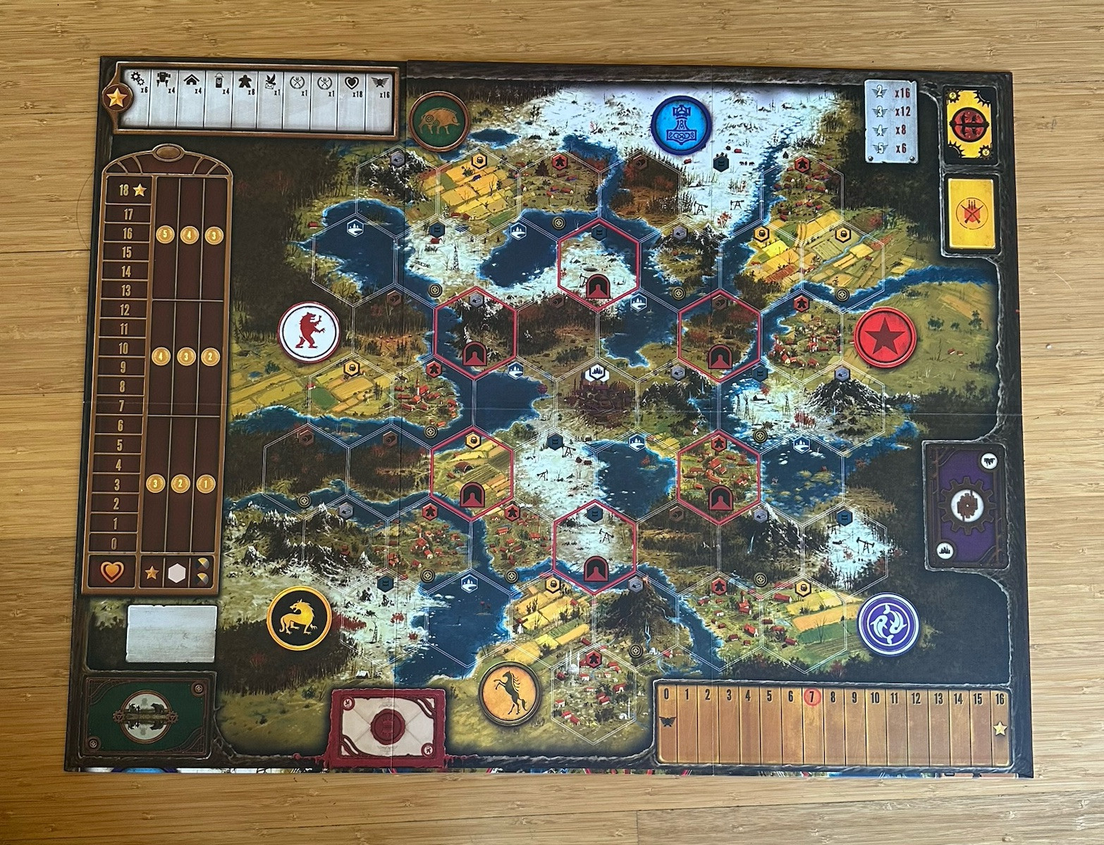 Stonemaier Games Scythe Board Game Excellent Condition