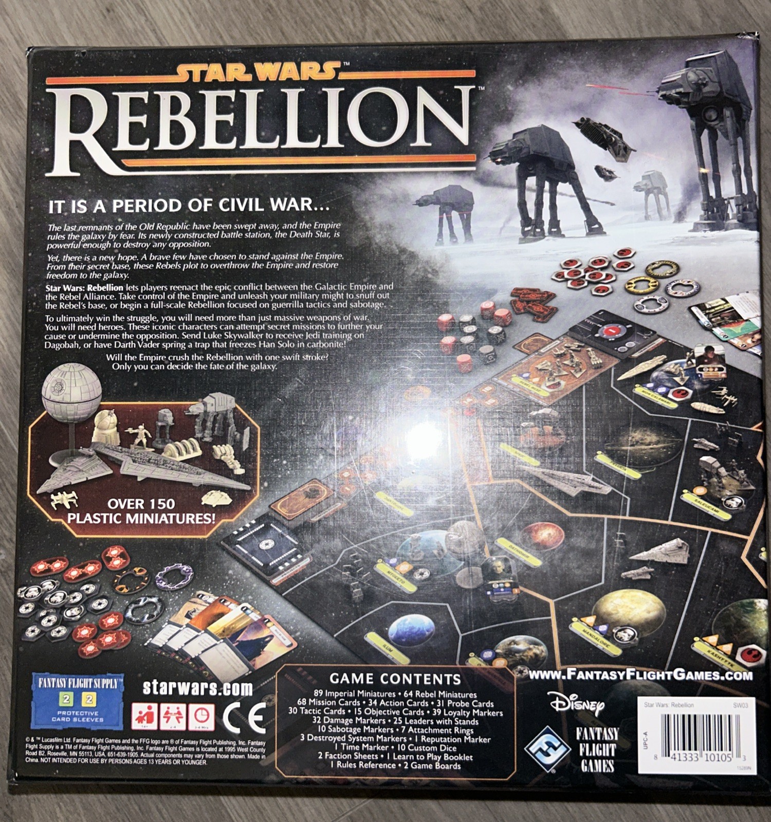 FFG Star Wars: The Rebellion Board Game – BRAND NEW