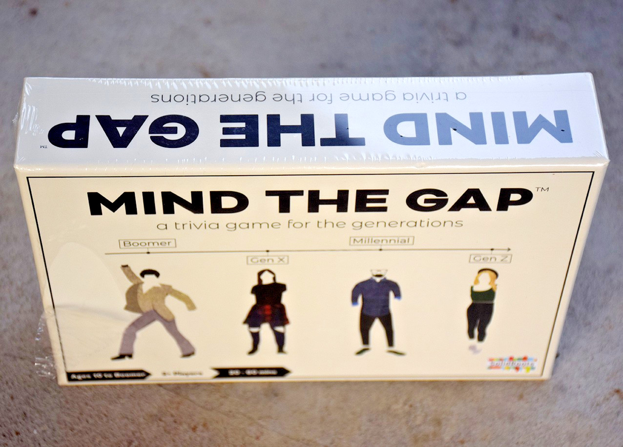 Solid Roots “Mind The Gap” Board Game Trivia for the Generations, NEW Sealed