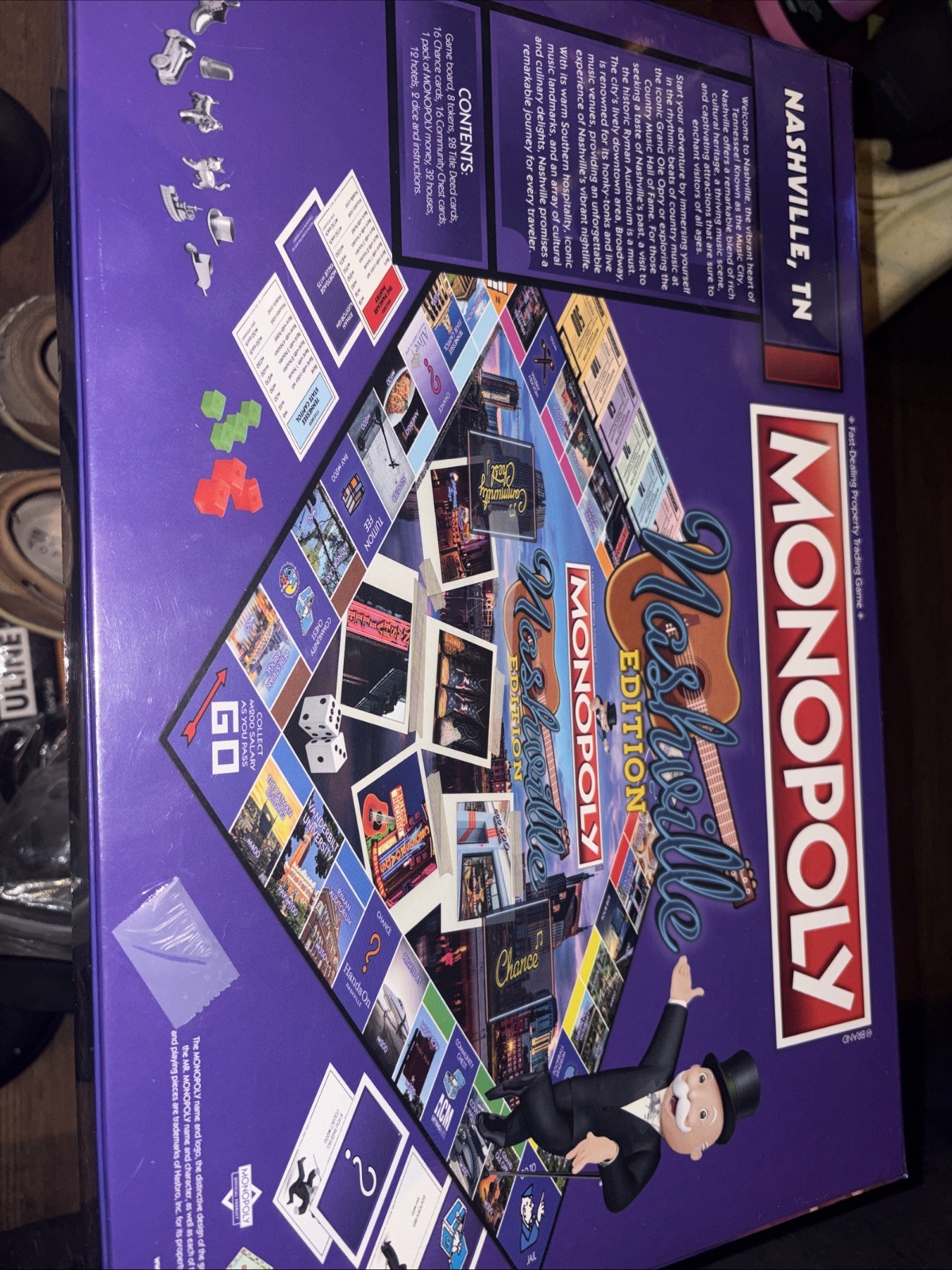 Monopoly Nashville TN Board Game USA City Edition – New & Sealed