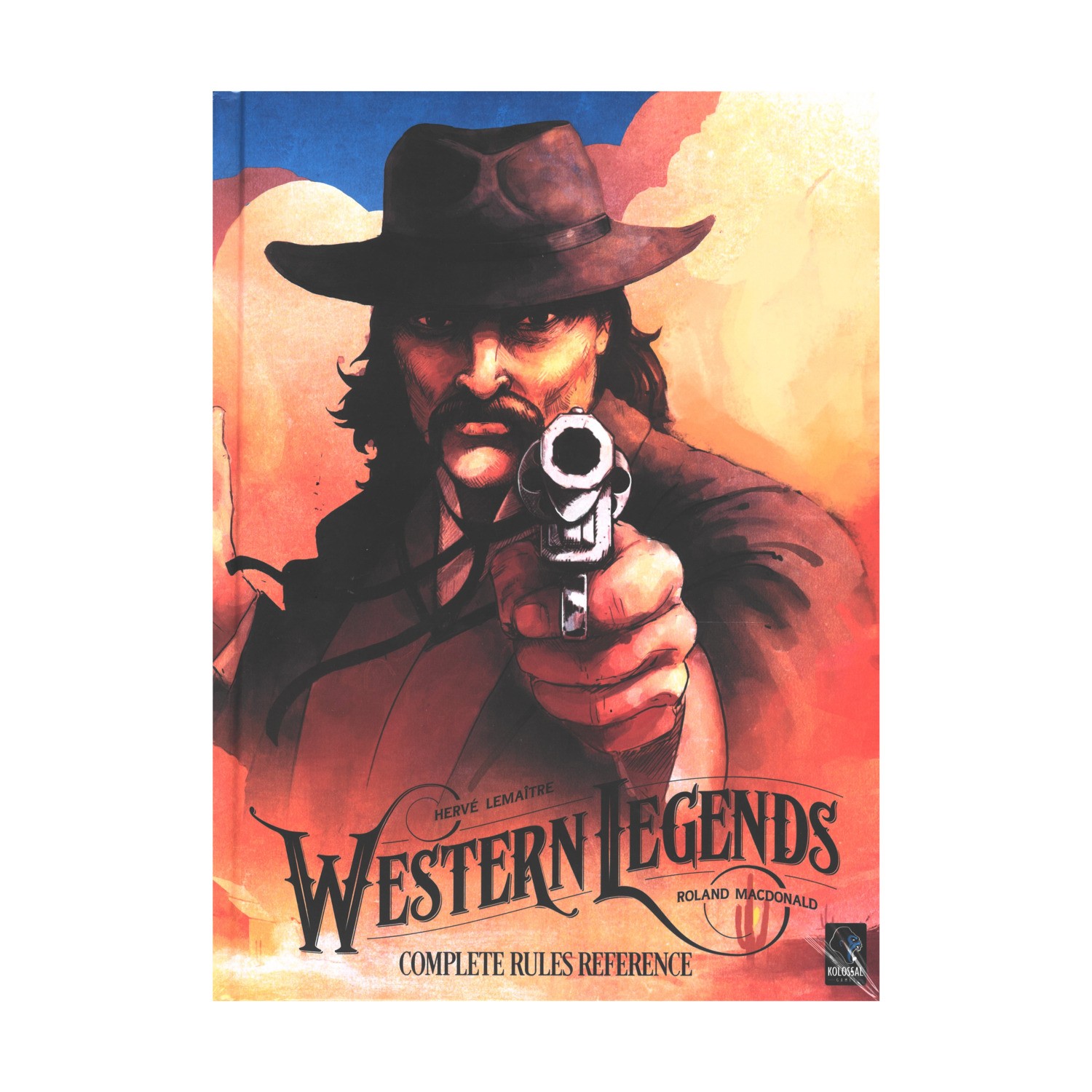 Kolossal Board Game Western Legends – Complete Rules Reference NM