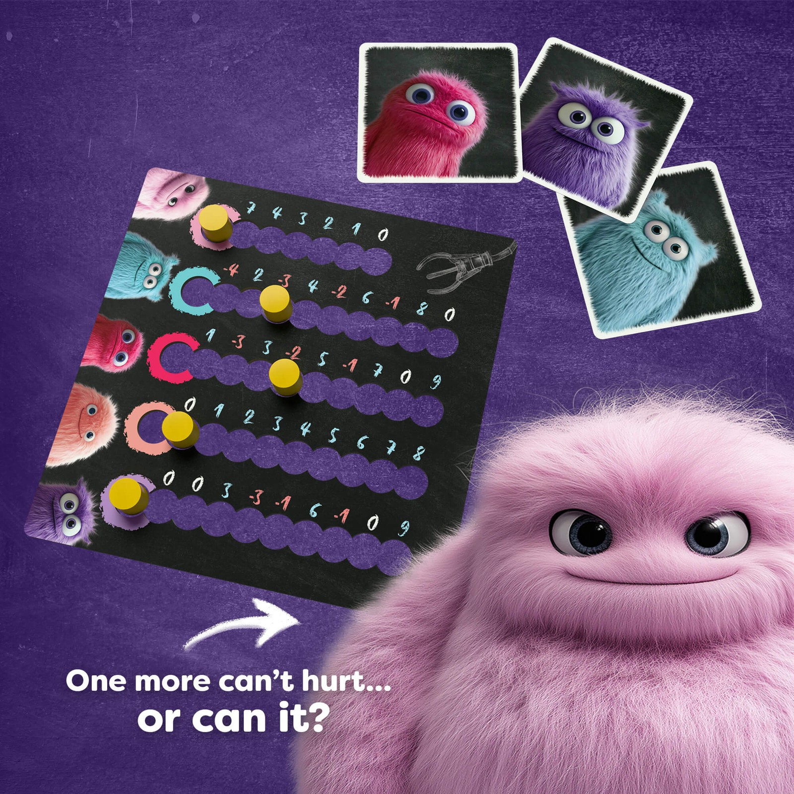 HABA Plush-O-Mat Monster Card Game and Family Board Game for Ages 6+