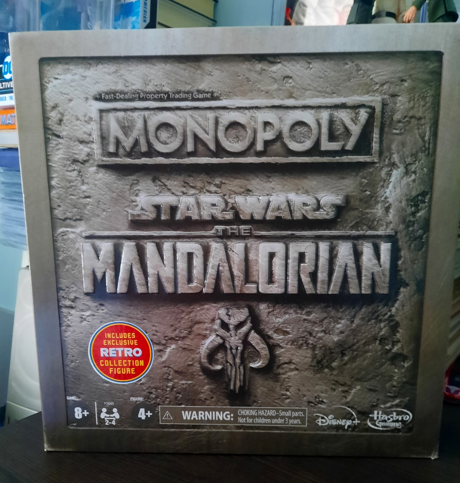 Monopoly Star Wars The Mandalorian Grogu Edition Board Game NO Figure Hasbro