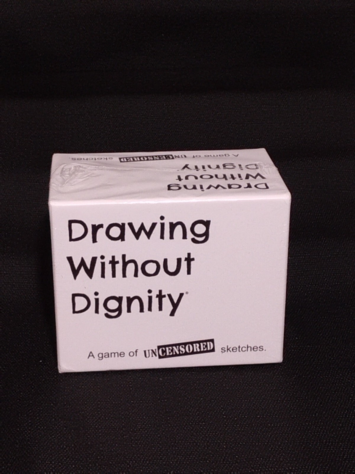 Drawing Without Dignity: a Game of Uncensored Sketches (Brand New)
