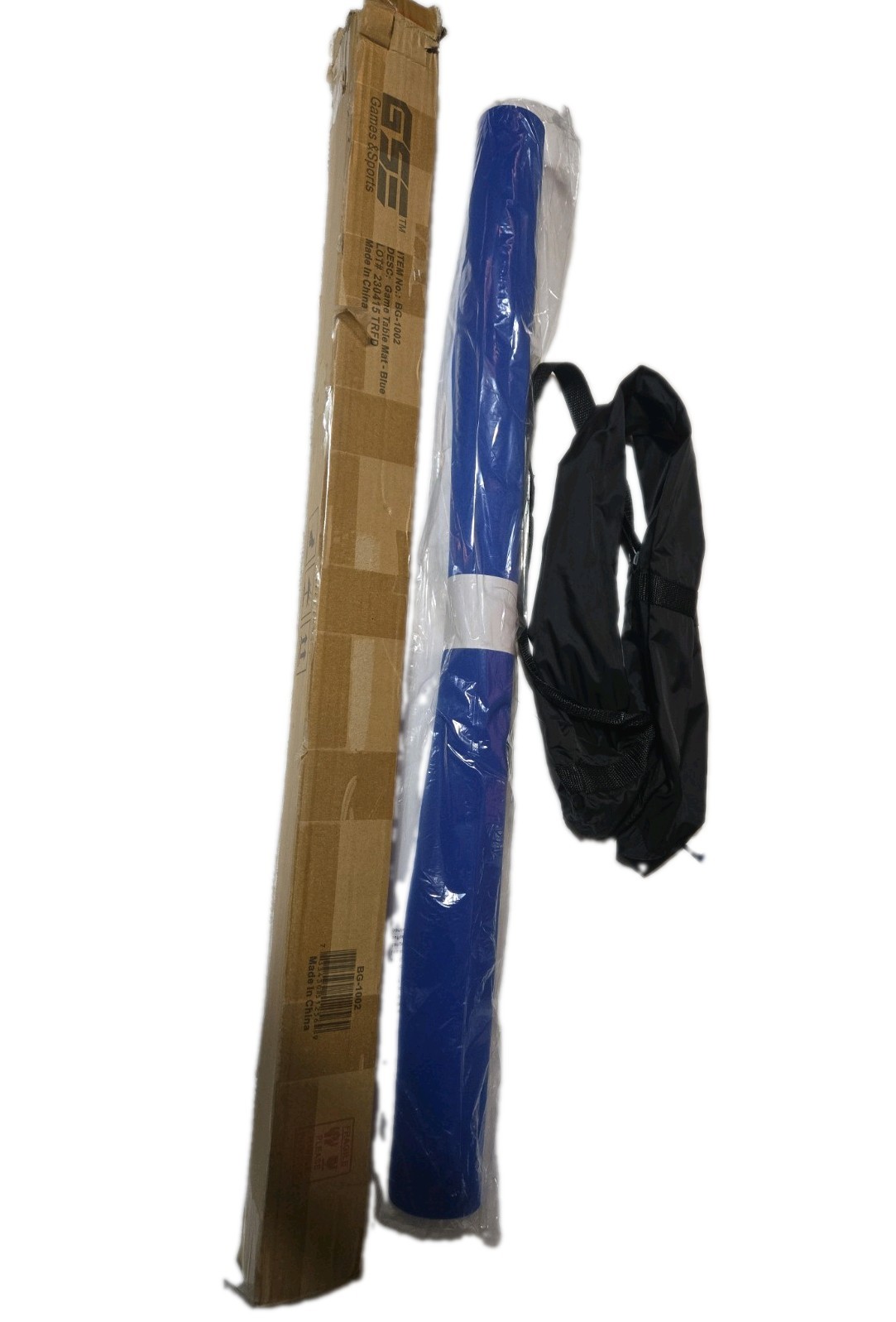 GSE Games & Sports 32 x 32in Game Playmat Table Mat with Carrying Bag (Blue) New