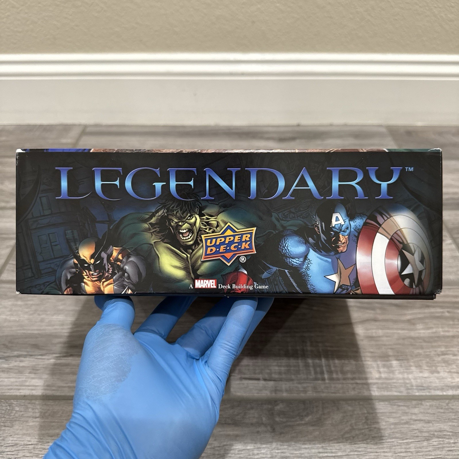 Legendary Marvel Deck Building Board Game – New, Open-box
