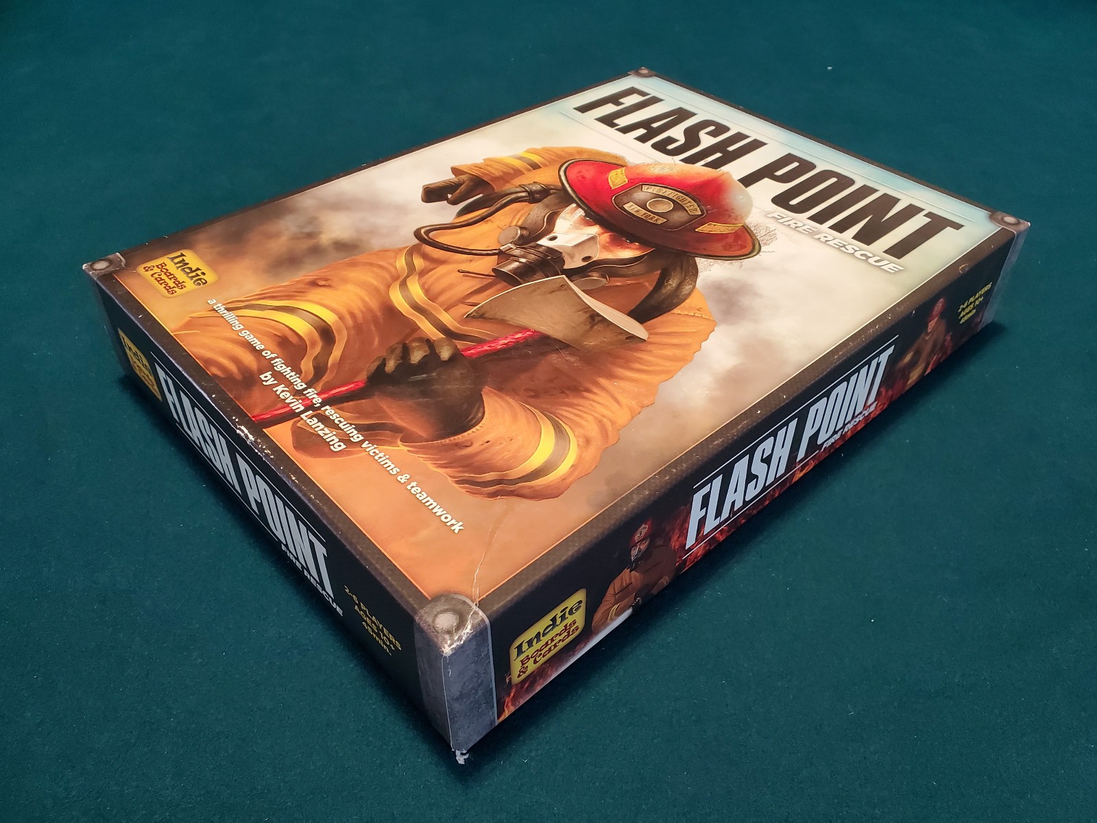 Flash Point Fire Rescue 2011 Board Game Indie Boards & Cards Lone Oak Games COOP