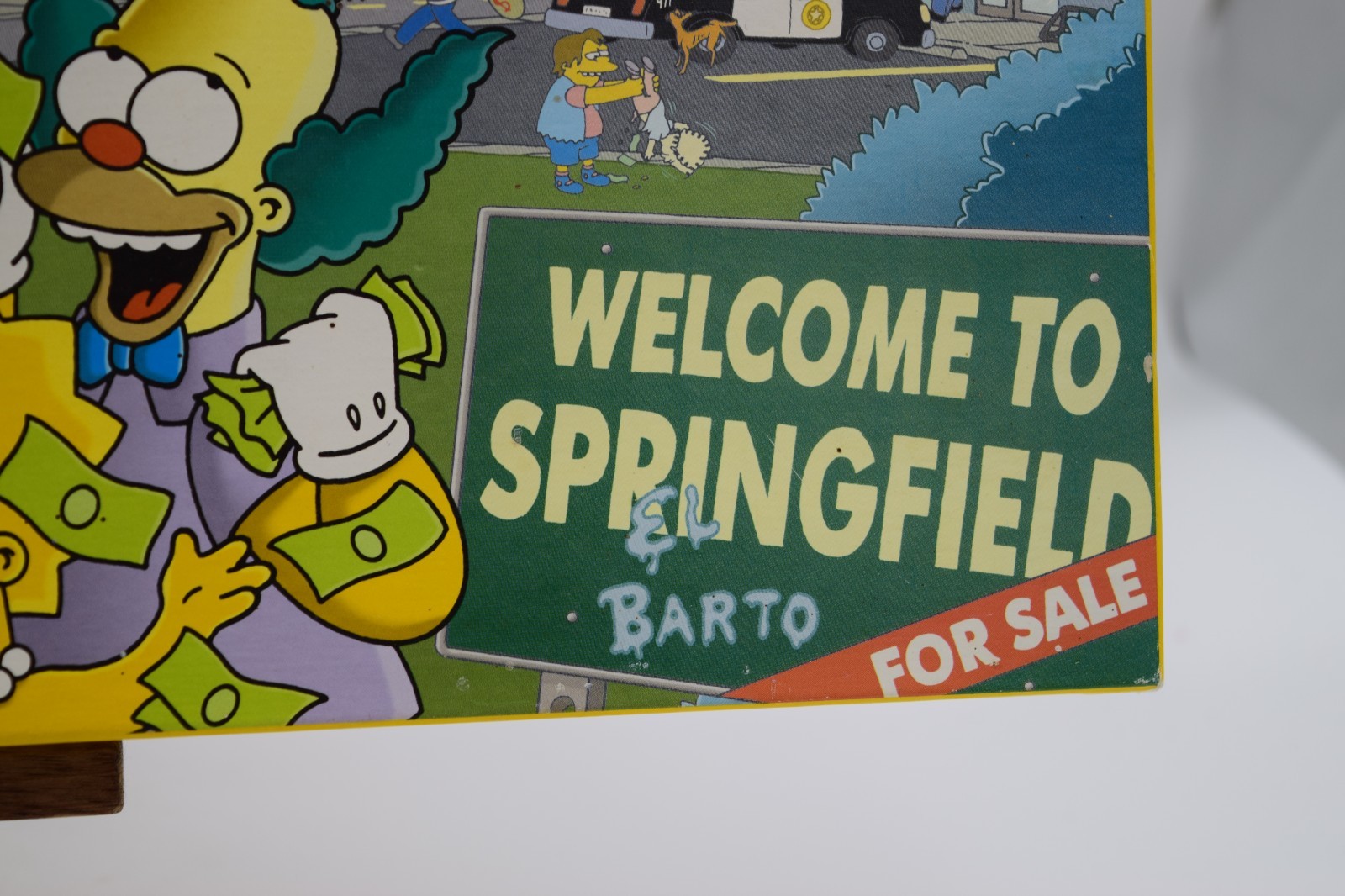 The Simpsons Monopoly Board Game Welcome to Springfield Parker Brothers Homer