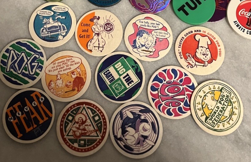 POGS 1990’s Mixed lot, Federation Micro Tournament Game Board