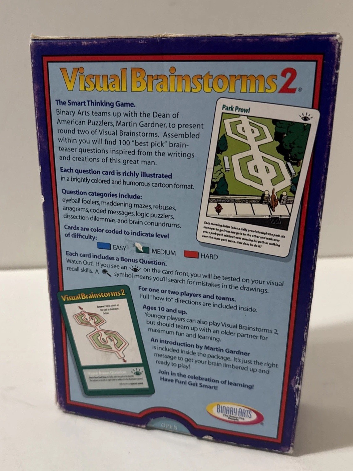 Vintage “Visual Brainstorms 2” by Binary Arts – 1997 Edition – Complete!
