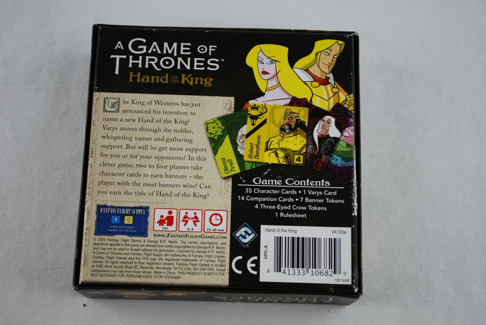 A Game of Thrones: Hand of the King Card Game 2 to 4 Players Fantasy Flight