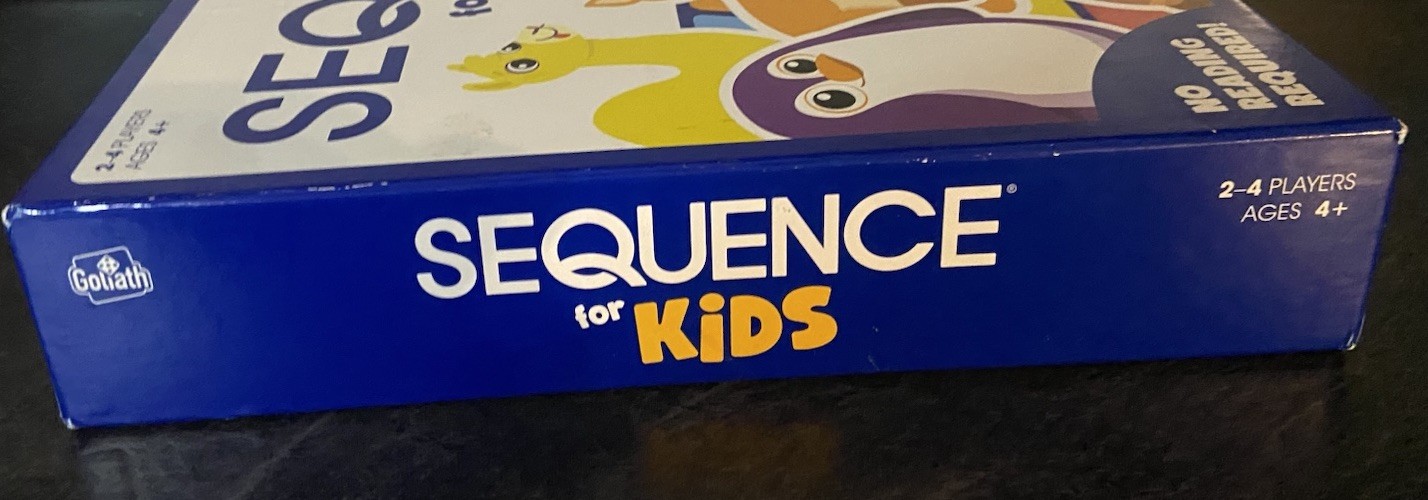 Goliath Sequence for Kids Award Winning Board Game No Reading Required