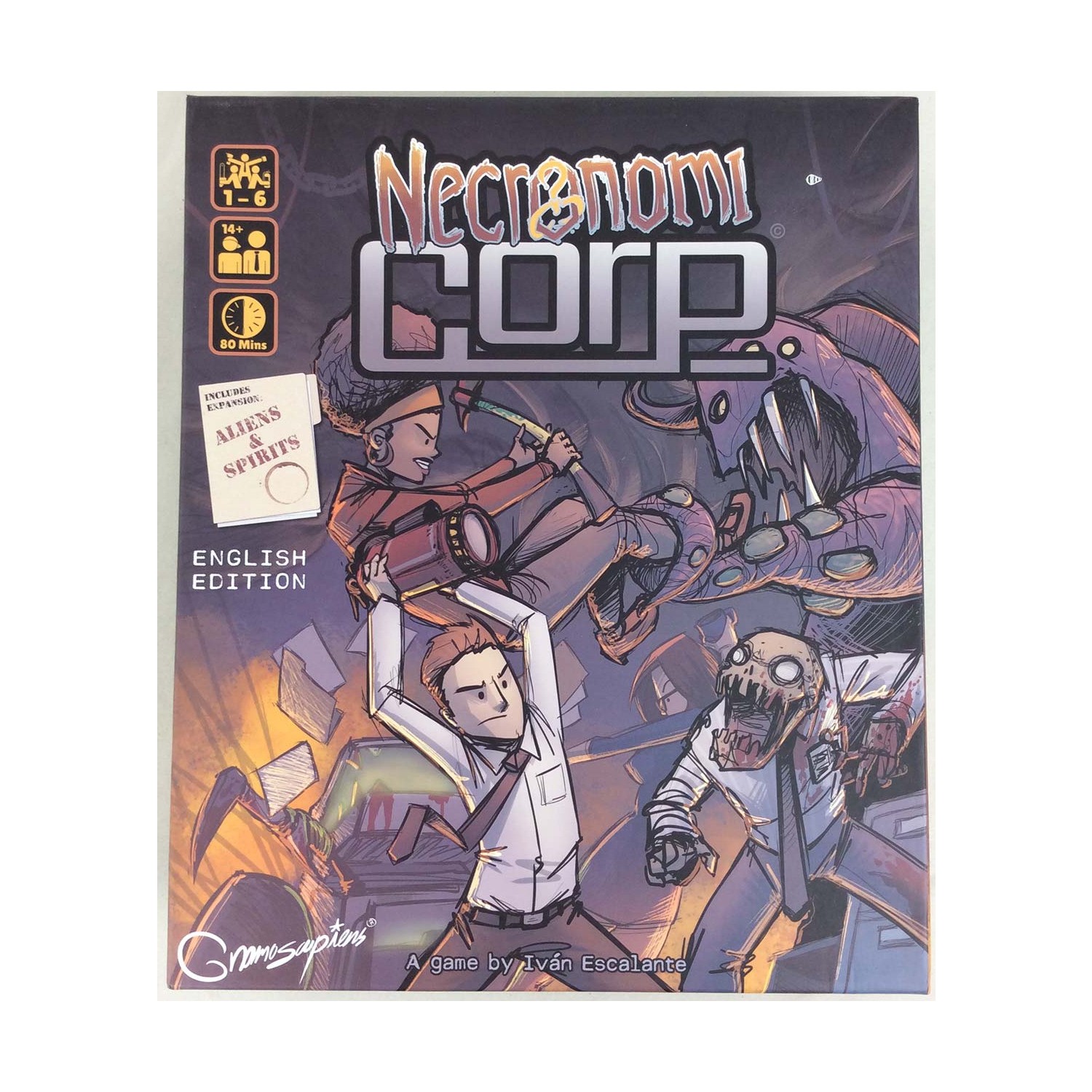 Draco Studios Board Game NecronomiCORP Box SW (New)