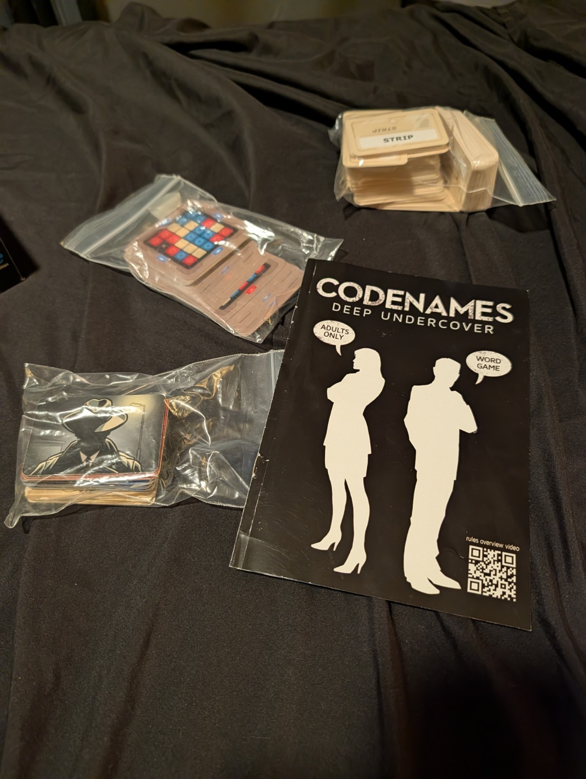Codenames: Deep Undercover 2.0 Adult Spy Word Board Game 18+ Rare Hard To Find