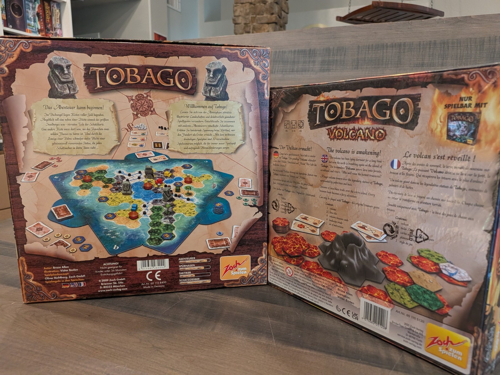Tobago Board Game With VOLCANO expansion NiS – Crazy Price! Flat Shipping!