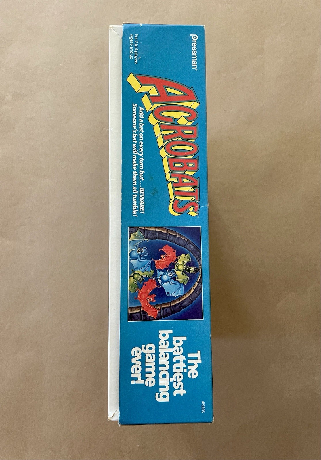 Acrobats, by Pressman, 1989 (2-4 Players, Ages 6+) **Missing 3 Tokens**