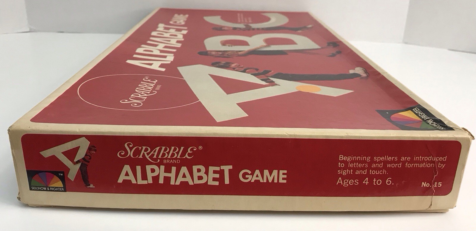 Vintage 1972 Scrabble Alphabet Game – 100% Complete!