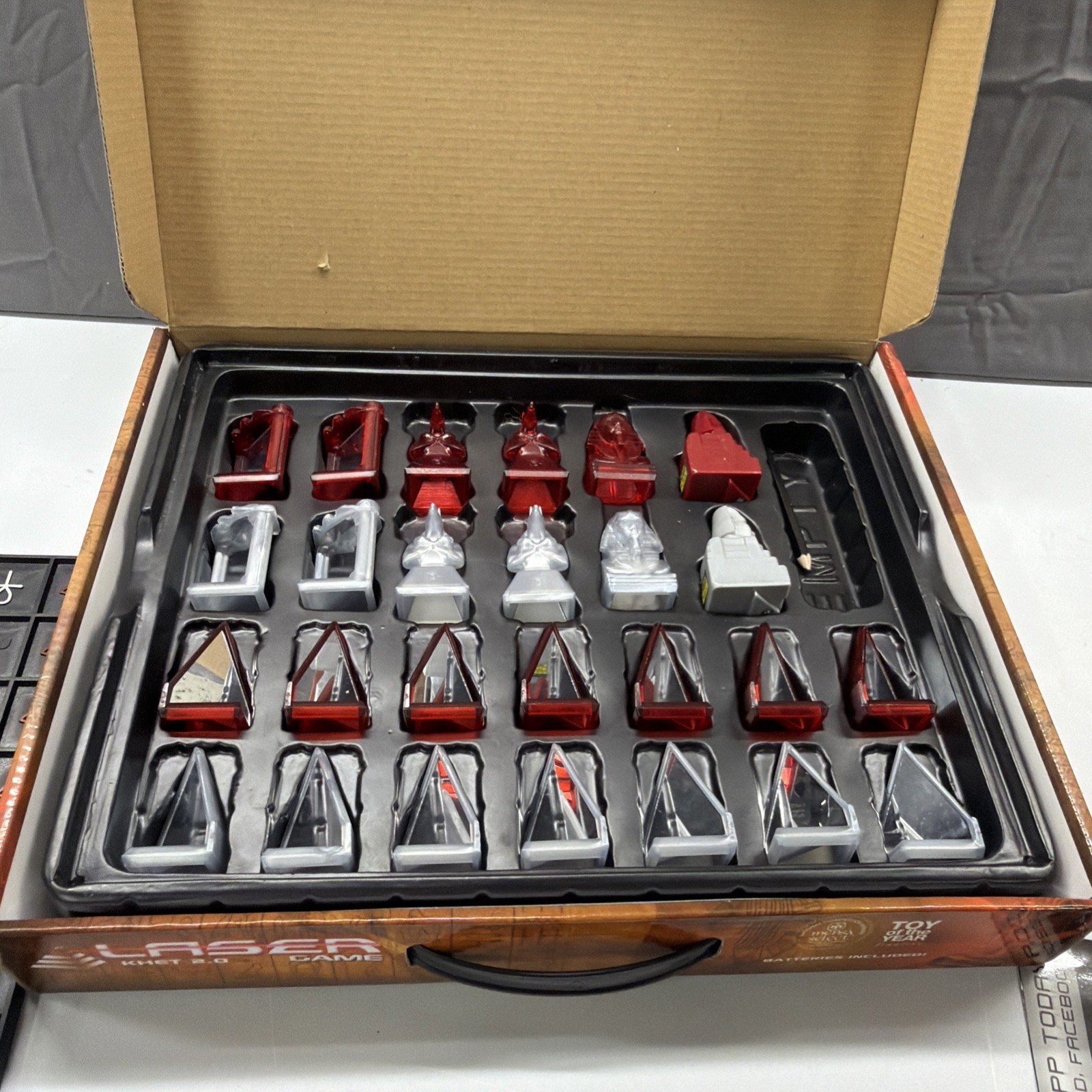 Laser Khet 2.0 Board Game Mensa Select ThinkFun Complete Tested