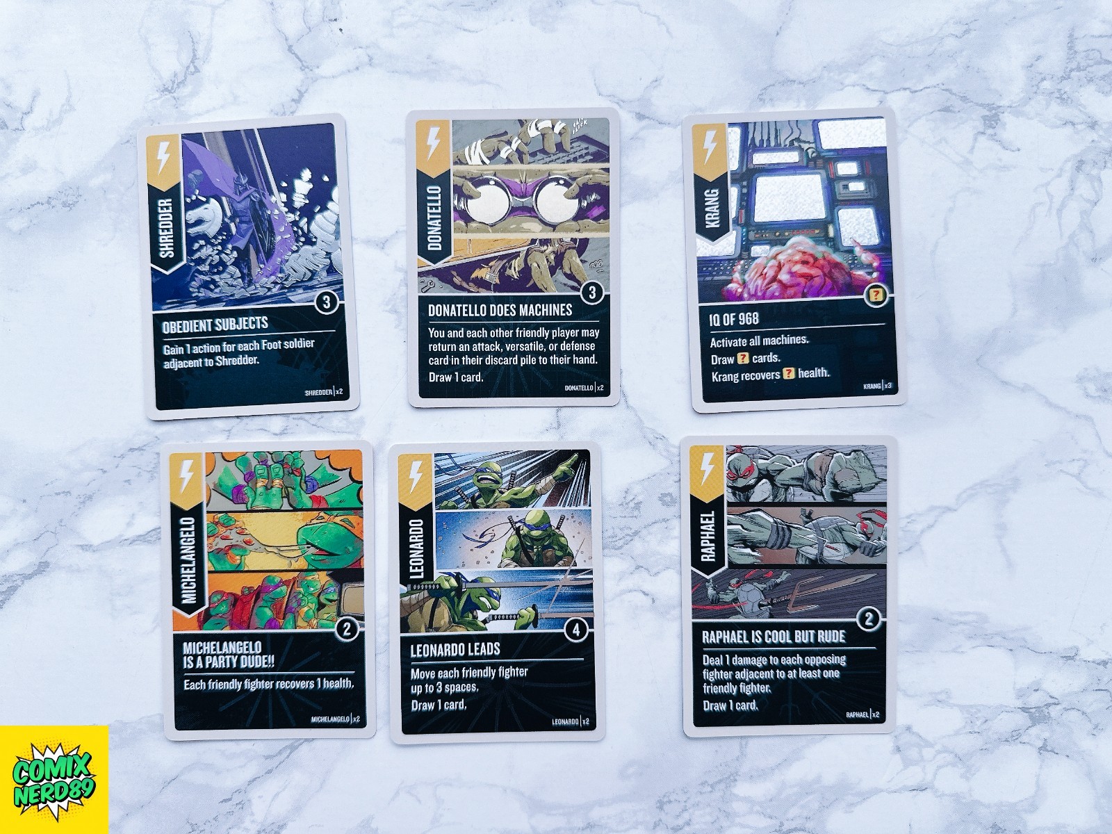 UnMatched Adv TEENAGE MUTANT NINJA TURTLES Kickstarter XL Ultimate Supreme NEW