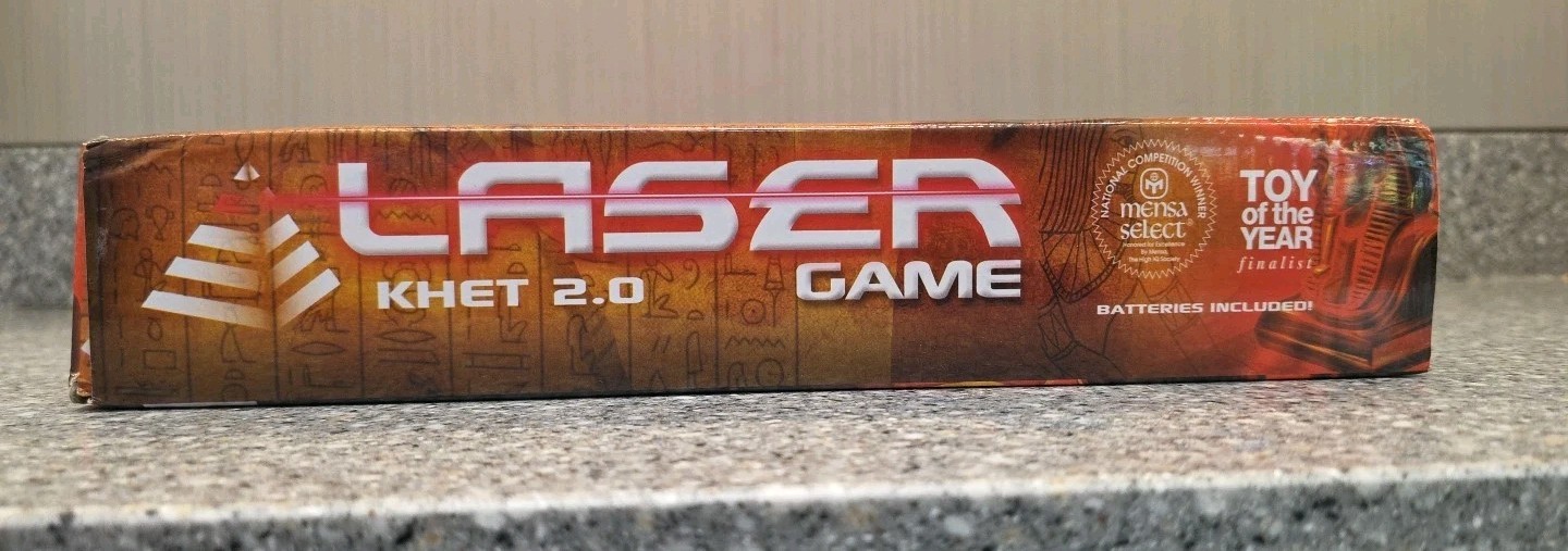 Laser Khet 2.0 Game Classic Strategy Innovention Toys New Batteries Complete