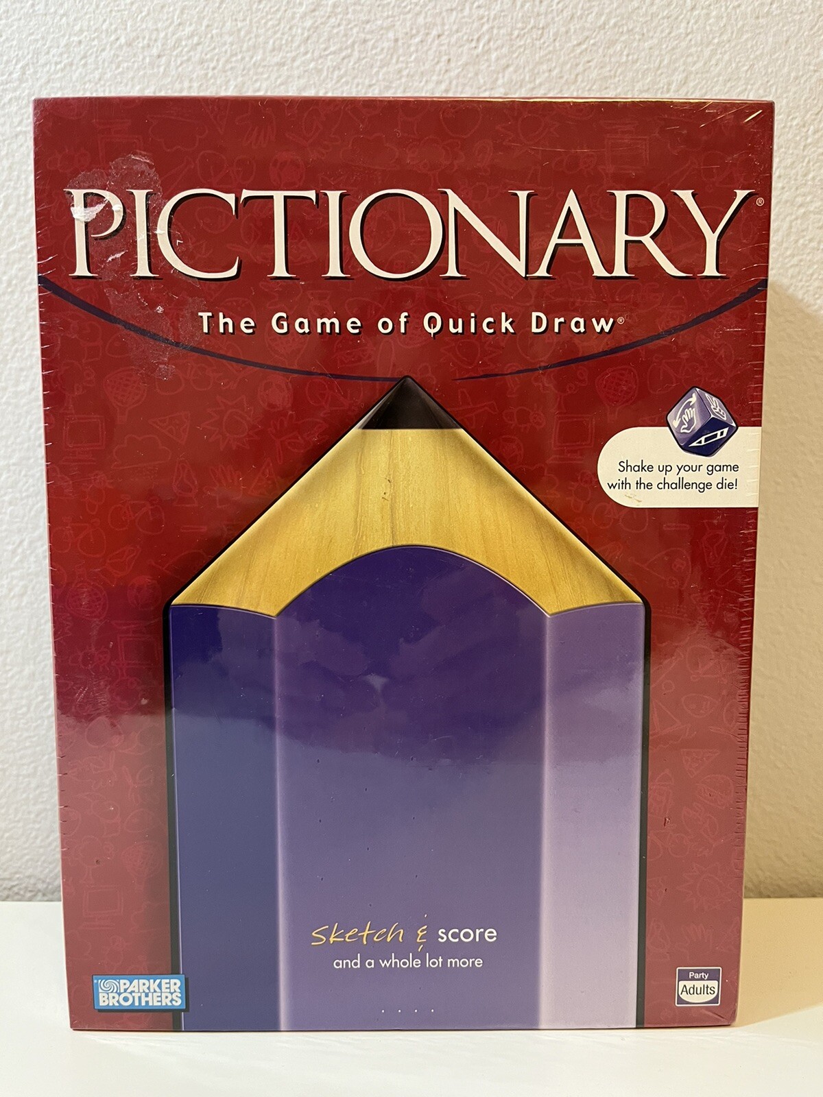 Pictionary – The Game of Quick Draw Parker Brothers Hasbro Brand New Sealed