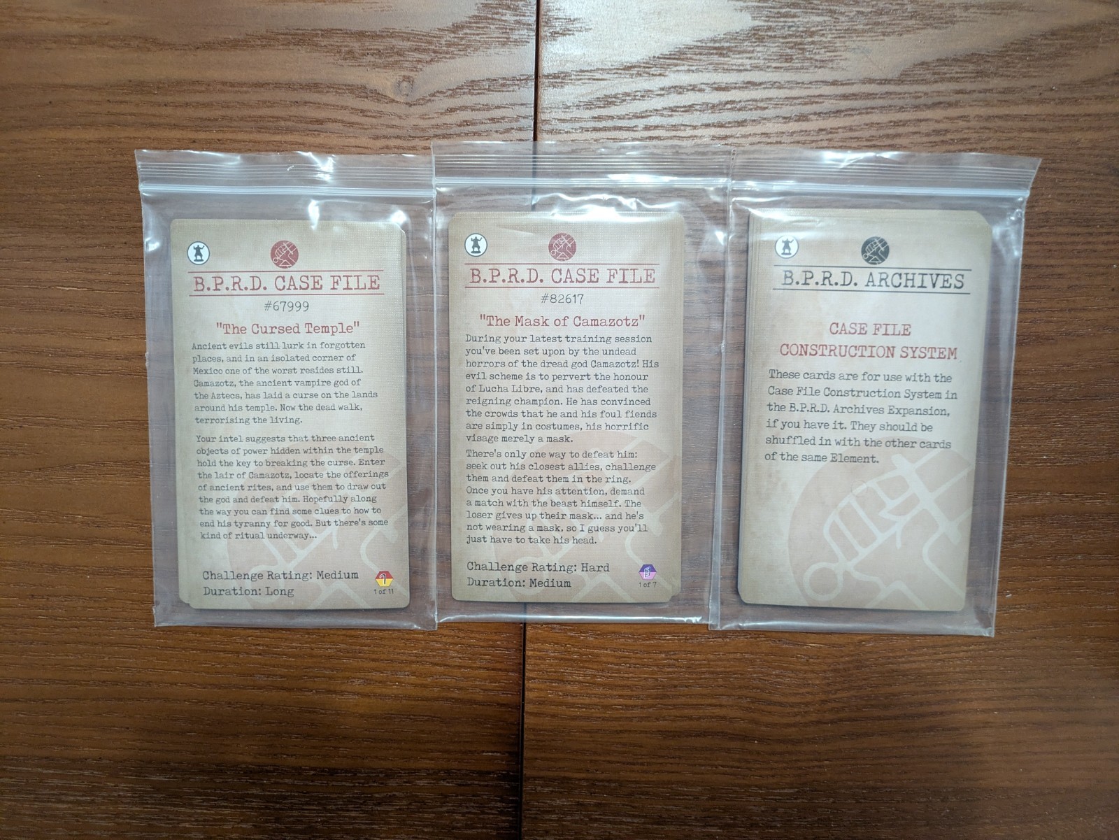 Hellboy in Mexico Expansion – LIMITED EDITION Opened, Unused, Punchboards Intact