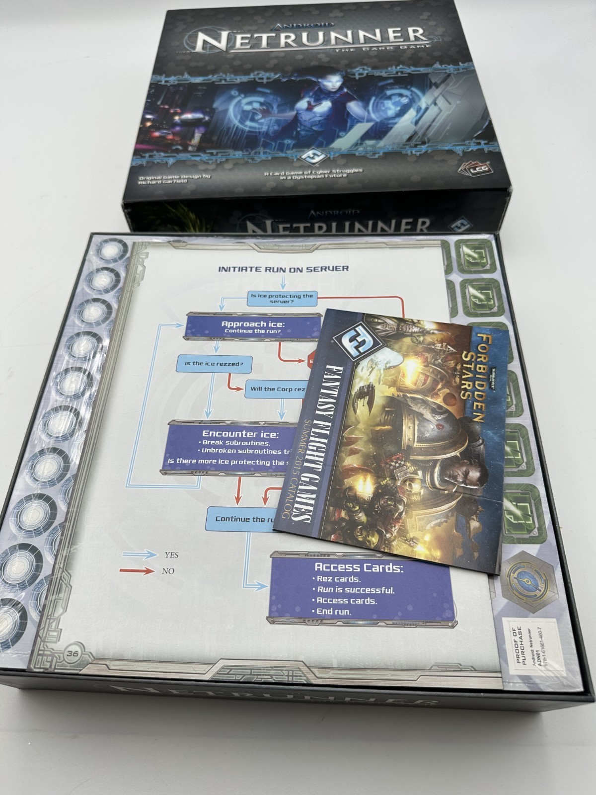 ANDROID NETRUNNER The Card Game (2012) By Fantasy Flight Games