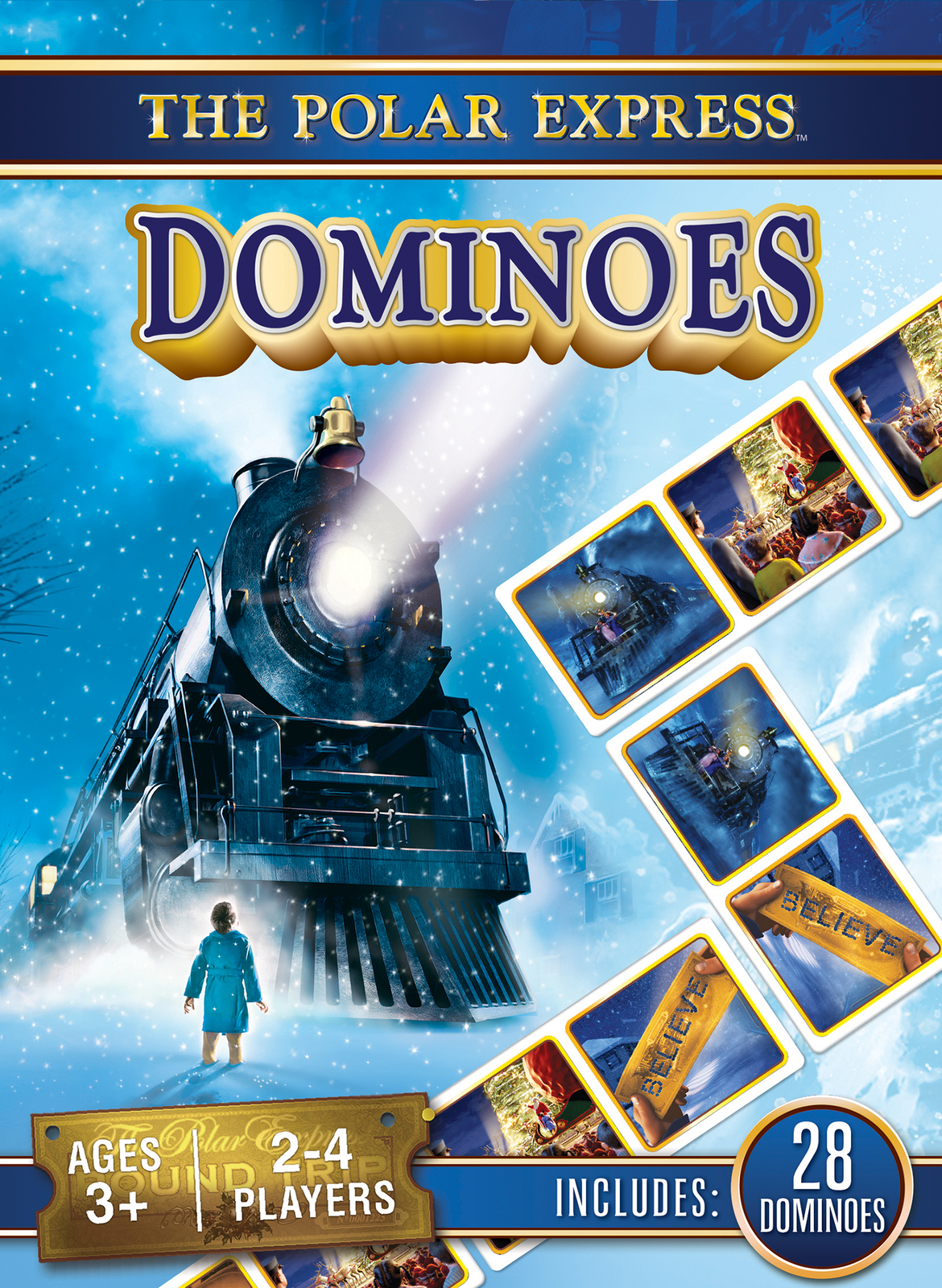 MasterPieces – The Polar Express – Officially Licensed Dominoes Set