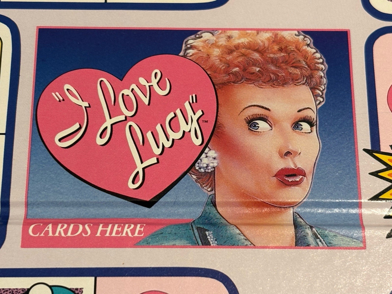 Vintage The I Love Lucy Board Game Complete Talicor 1990 TV Show Lucille Ball