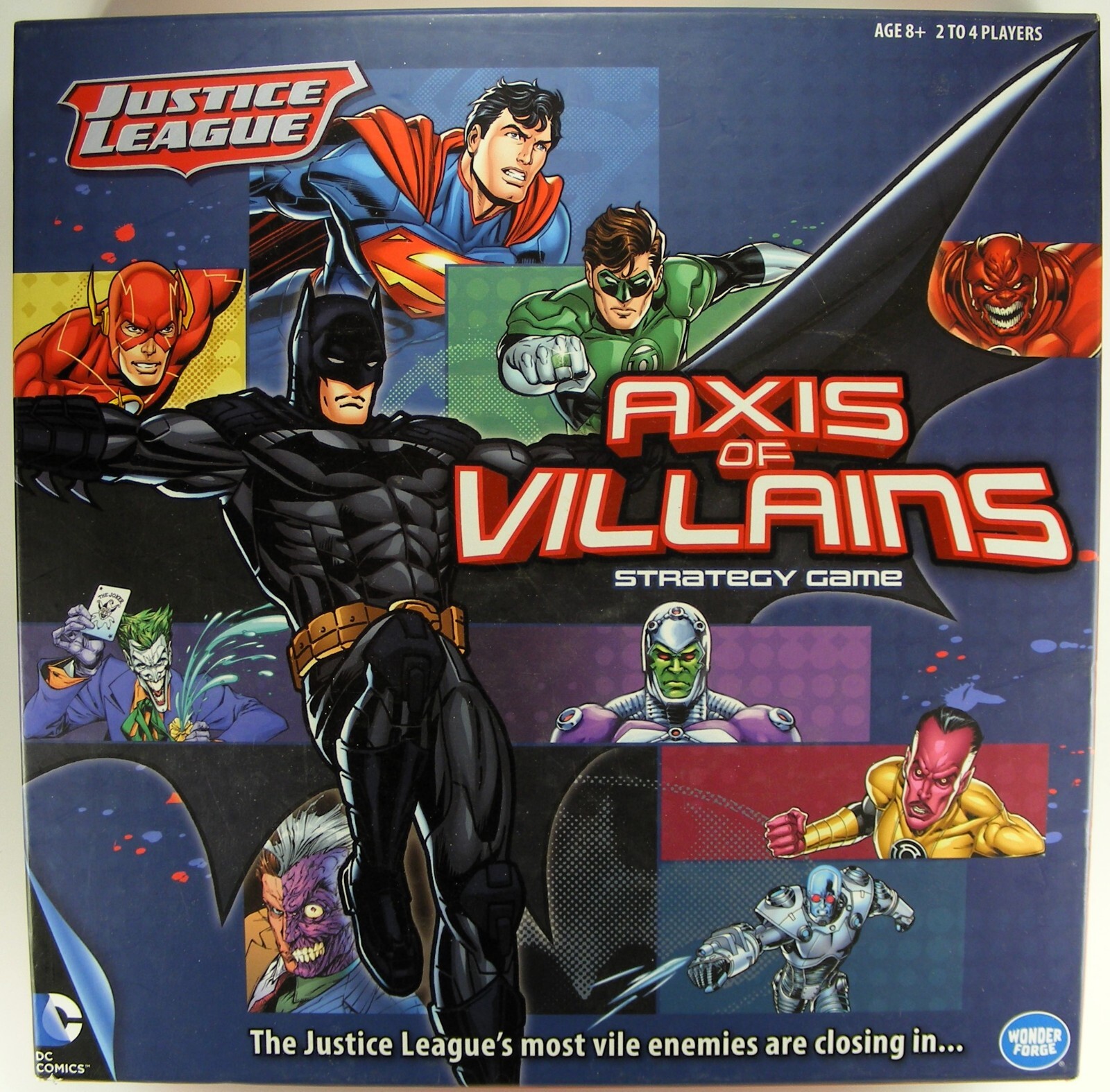 Wonder Works Justice League Axis Of Villains Strategy Game (Castle Panic)