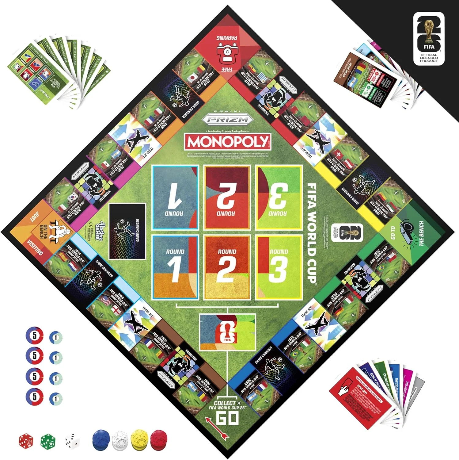 Monopoly Panini: Prizm FIFA World Cup Board Game (2026)