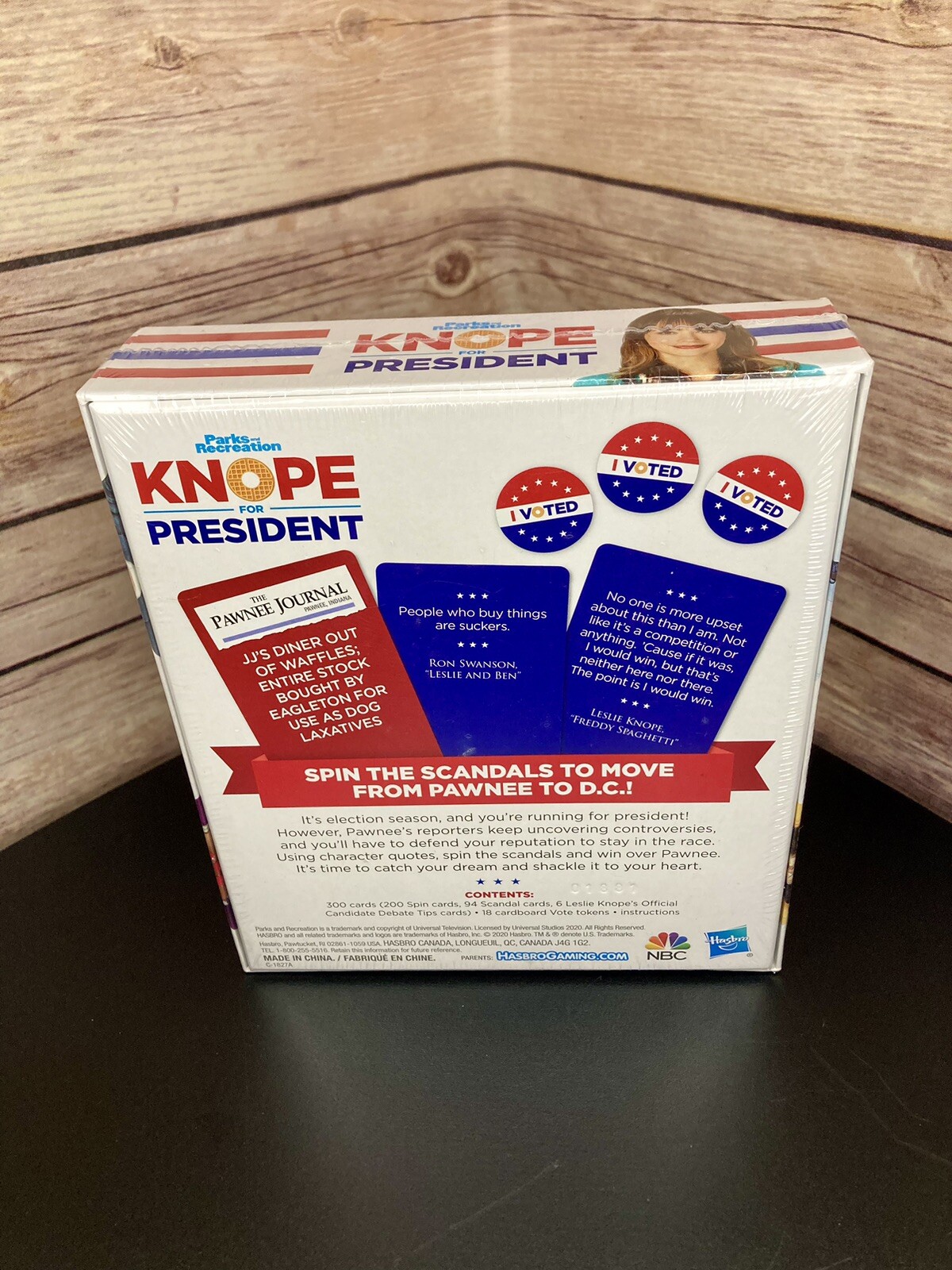 KNOPE FOR PRESIDENT Party Card Game – 2020 – STILL IN SHRINK Brand New Sealed