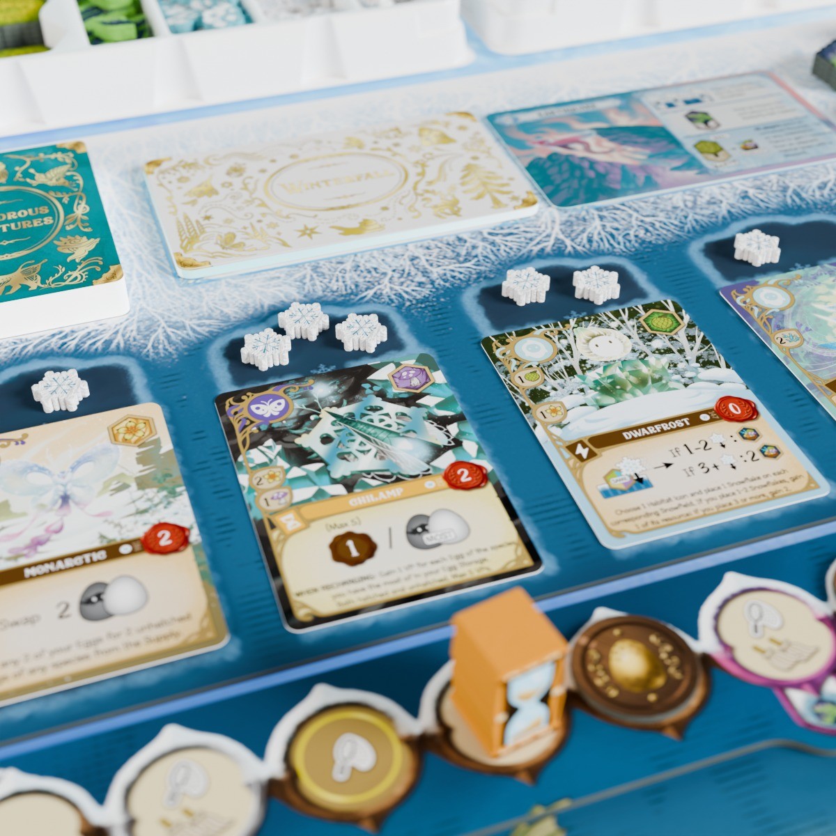 Wondrous Creatures: Winterfall Expansion + Promo Keychain by Bad Comet – SEALED
