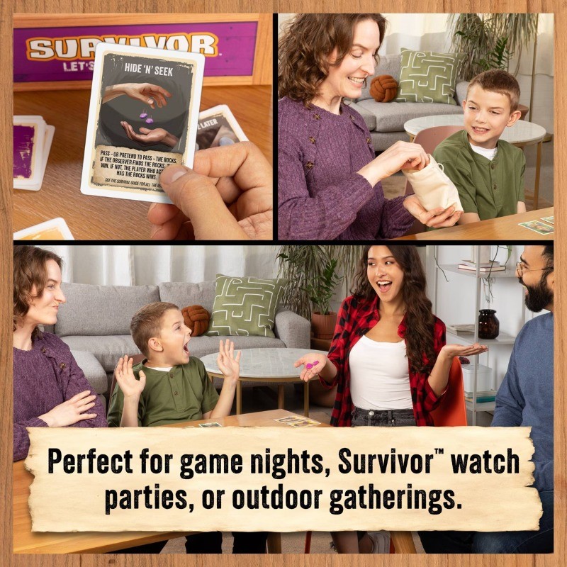 Survivor Lets Go to the Rocks