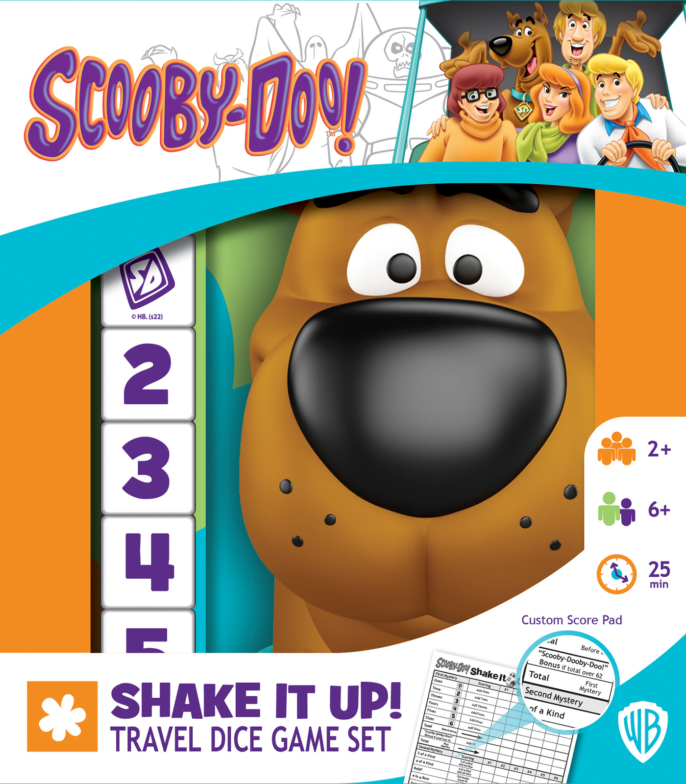 MasterPieces – Scooby-Doo! – Officially Licensed Shake It Up! Dice Game