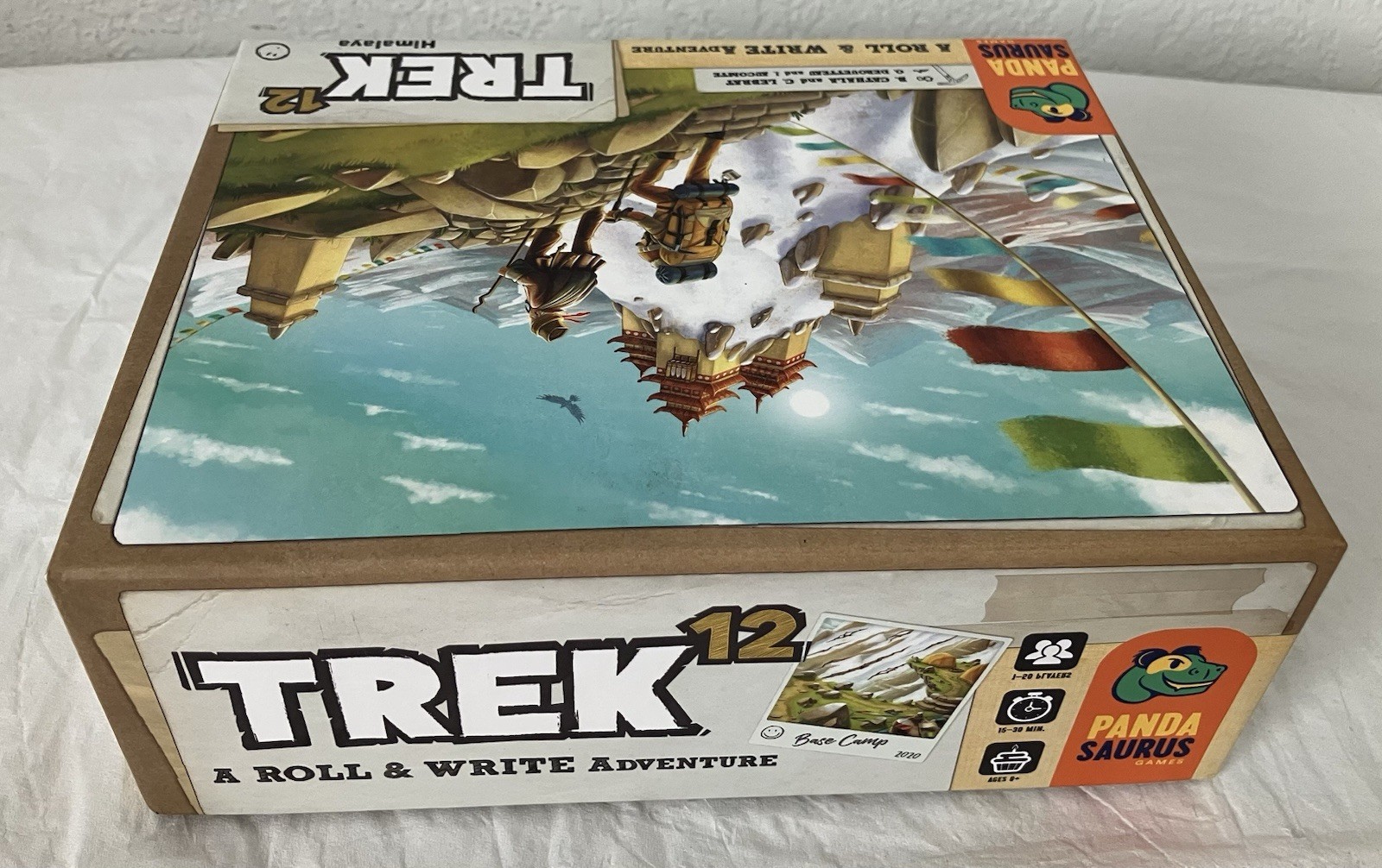 Trek 12 Himalaya A Roll & Write Adventure Board Game Pandasaurus Games Open Box
