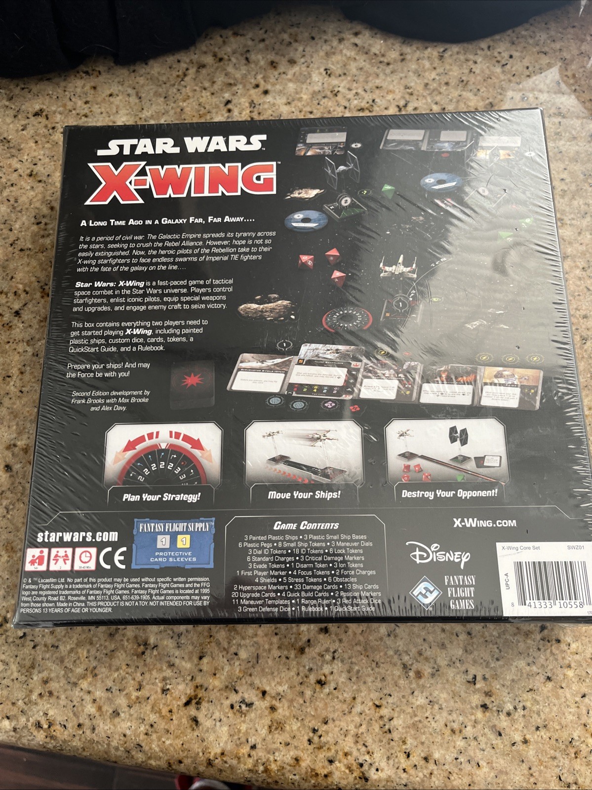 Star Wars X-Wing 2nd Ed. Core Set. A Miniatures Game Of Tactical Space Combat