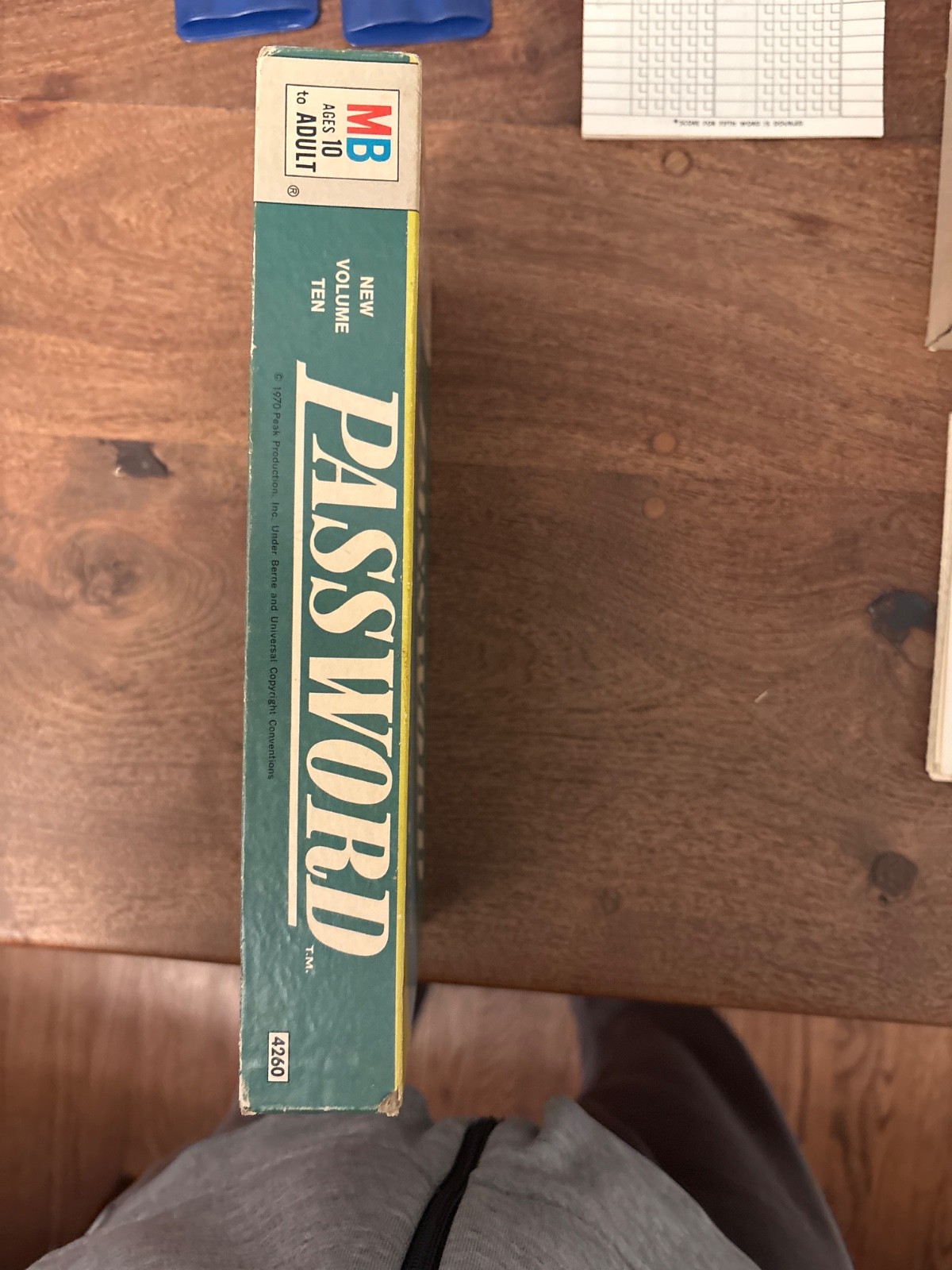 Two Vintage Password Volume 2 and 10 COMPLETE Milton Bradley 1970 Ten 4260