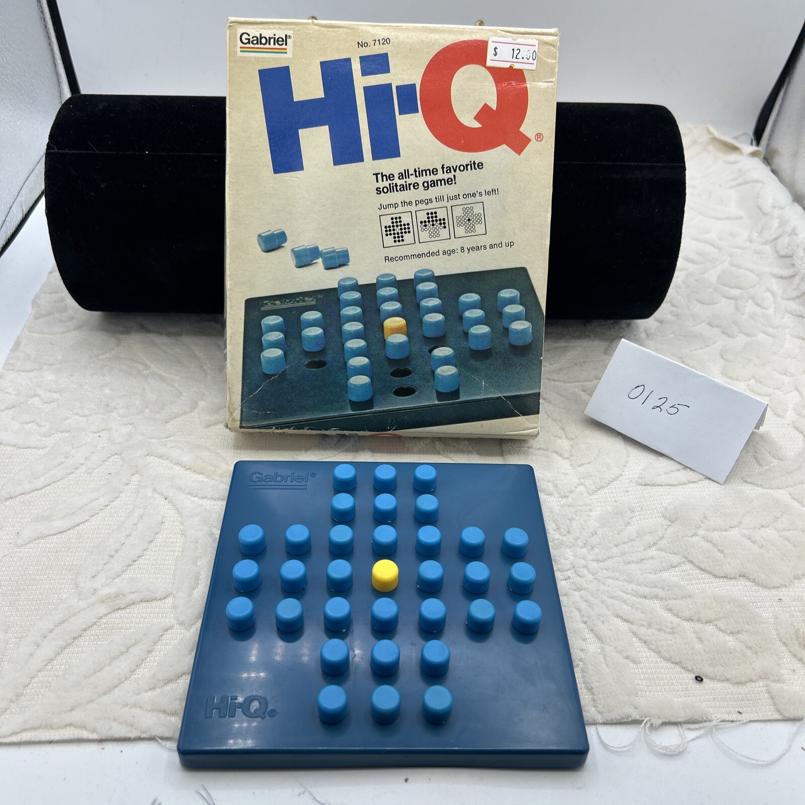 Vintage 1978 Gabriel Hi-G All Time Favorite Solitaire Game And Instructions
