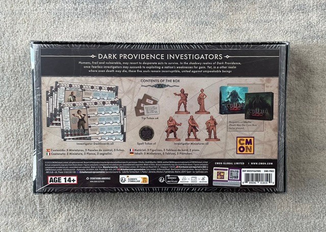 Dark Providence Promo Investigator Bundle sealed complete Cthulhu Death May Die