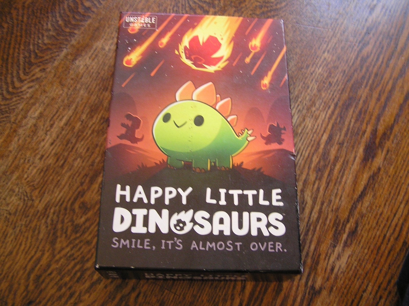 2021 Unstable Games HAPPY LITTLE DINOSAURS 2-4 Players Age 8+ Dodge Disasters